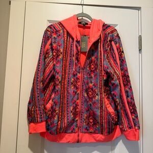 Lucky And Blessed L&B Apparel Western Aztec Women’s Jacket Sz L